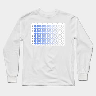 96 Well Plate Microplate Multiwell ELISA Long Sleeve T-Shirt